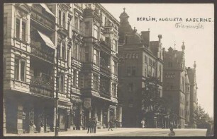 Ansichtskarte "Augusta Kaserne"; Friesenstraße