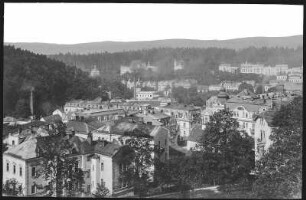 Marienbad. Blick auf Marienbad