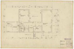 Wohnhaus Sandgänger, Remseck am Neckar Ausführungsplanung: Grundriss Erdgeschoss 1:50