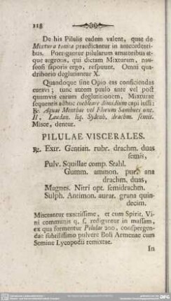 Pilulae Viscerales