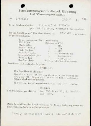 Honold, Wilhelm