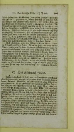 C) Das Koenigreich Irland