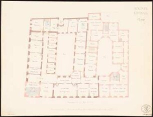 Altes Berliner Rathaus Umbau: Grundriss 2.OG