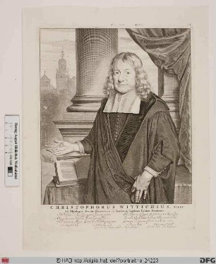 Bildnis Christoph Wittich