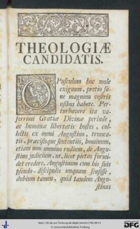 Theologiae Candidatis.