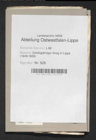 Kriegsjahre 1626/27