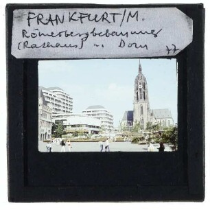 Frankfurt am Main, Römerberg,Frankfurt am Main, Römer,Frankfurt am Main, Kaiserdom St. Bartholomäus