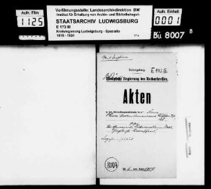 Portlandzementwerk Lauffen a.N. gegen die Gemeinde Neckarwestheim (Jagdrecht)