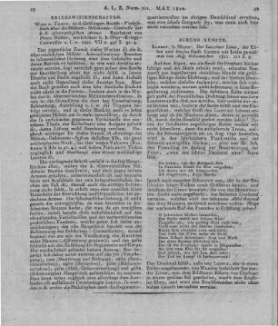 Schumacher, A.: Der Luzerner Löwe. Der Edlen und freyen Stadt Luzern aus Liebe gewidmet. Luzern: Meyer 1821