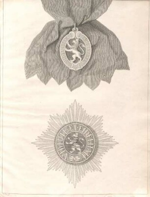 [Abb. 1. Kurfürstlich-hessische Hausorden.]