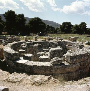Epidauros. Tholos : Epidauros. Tempelanlage. Tholos