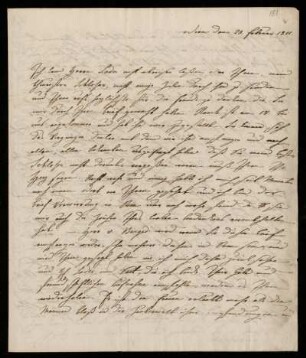 Brief von Caroline von Humboldt an Christian Schlosser, Wien, 23.2.1811