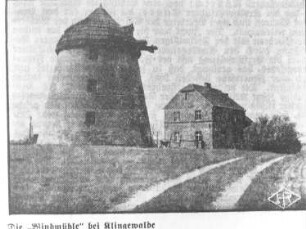 Görlitz-Klingewalde. Holländermühle, aus: Neuer Görlitzer Anzeiger vom 30.4./1.5.1934
