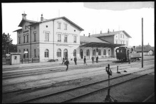 Frankenberg. Bahnhof