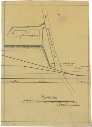 Billing, Hermann; Diedesheim - Neckarelz; Portland - Zementwerke - Lageplan