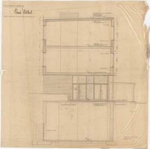 Grund, Peter; Bad Vilbel; Ernst Reuter Schule - Offene Halle Block E (Schnitt)