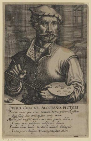 Bildnis des Petrus Coecke Alostanus
