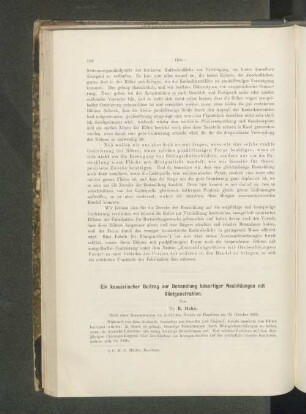Ein kasuistischer Beitrag zur Behandlung bösartiger Neubildungen mit Röntgenstrahlen.