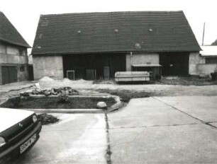 Großbothen-Kleinbothen, Nr. 34. Vierseithof (ehemalige Wassermühle, 1792), Scheune