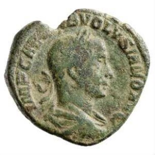 Münze, Sesterz, 251 - 253 n. Chr.