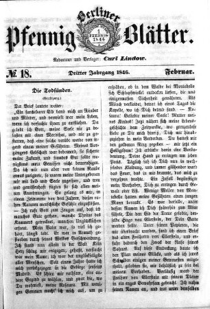 No. 18, Februar