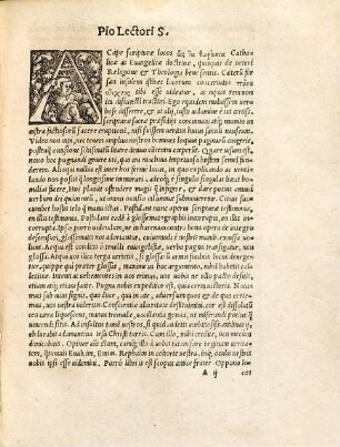 Sillabvs Locorvm Ex Vtroqve Testa. De Bonis Operibvs, Credenti Ad Vitam Necessariis : Ad haec praeconiu[m] Euangelicae gratiae. Theses aliquot. Precatio pro Ecclesia