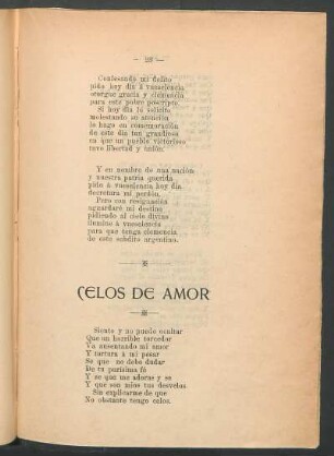 Celos de amor