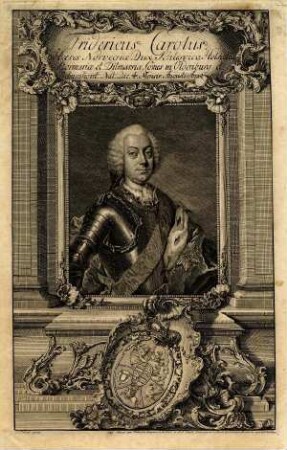 Bildnis von Friedrich Friedrich Carl (1706-1761), Herzog von Schleswig-Holstein-Sonderburg-Plön