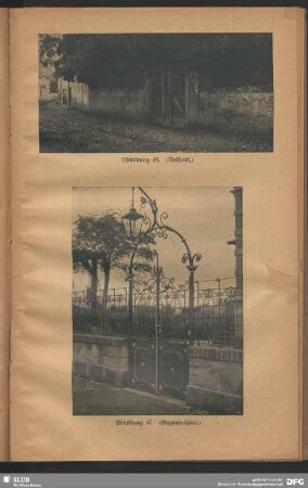 Eingangstür mit Zaun