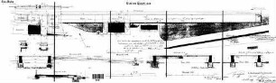 Schopfloch (b Freudenstadt): Empfangsgebäude Verwaltungsgebäude Lageplan (Weg,Rampe,Bahnsteig)