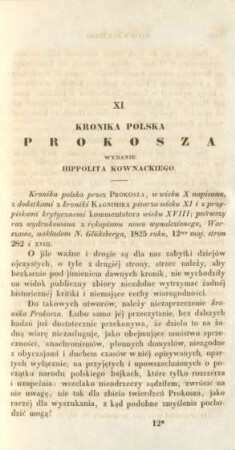 11. Kronika polska Prokosza