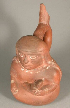 Anthropomorphe Figur mit Kind