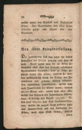 Von ihrer Kriegsverfassung