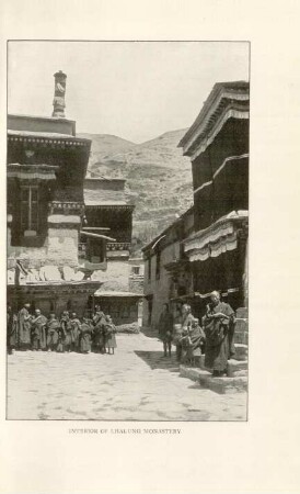 Interior of Lhalung Monastery