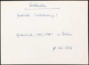 Lebkuchen Geschichte (Wortbedeutung)