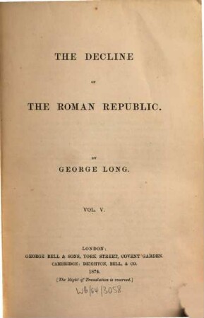 The decline of Roman Republic, 5