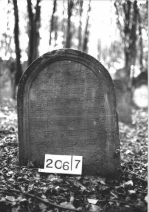 Grabstein 2067