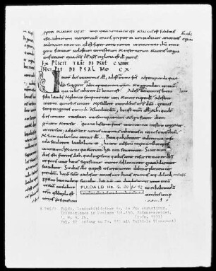 Augustinus, Enarrationes in Psalmos 101-150 — Initiale V (anerunt), Folio 92 recto
