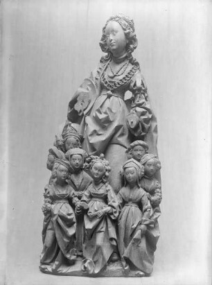 Heilige Ursula mit ihren Jungfrauen