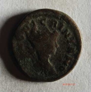 Römische Münze, Nominal Antoninian, Prägeherr Nicrinianus, Prägeort nicht bestimmbar, Fälschung