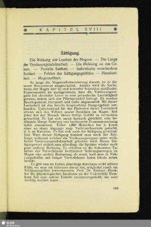 Kapitel XVIII: Sättigung