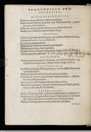 Pronunciata problematica