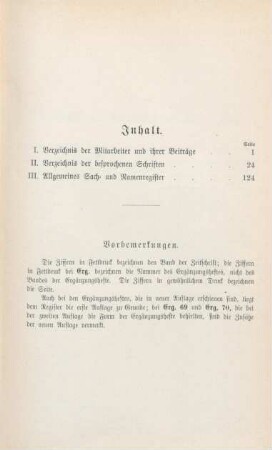 Vorbemerkungen