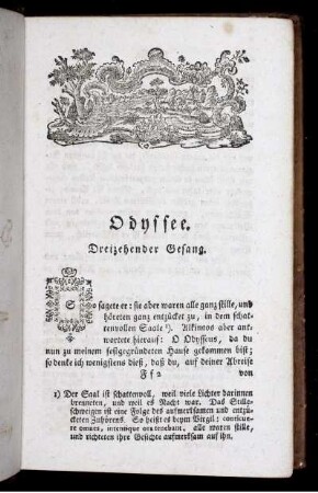 Odyssee. Dreizehender Gesang