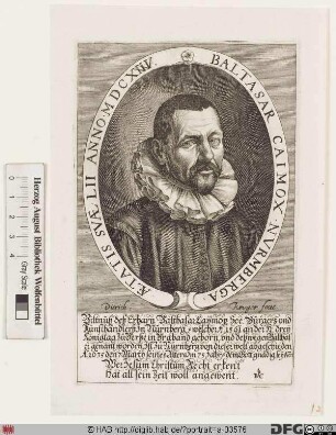 Bildnis Balthasar Caymox (Caimox)