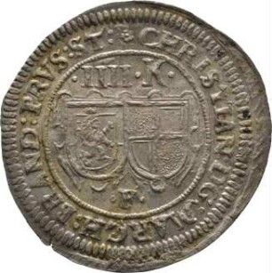Münze, 4 Kreuzer (Batzen), 4 Kreuzer, 1632