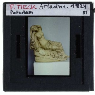 Tieck, Ariadne (Teesalon),Tieck, Figuren für den Teesalon der Kronprinzessin Elisabeth