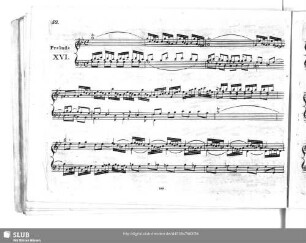 Prelude [und] Fuga XVI.