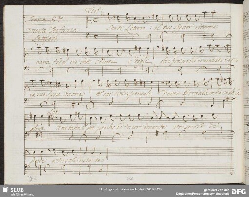 Recitativo: Senti Lotiero al tuo signor ritorna