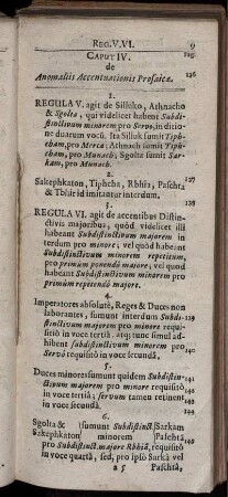 Caput IV. de Anomaliis Accentuationis Prosaicae